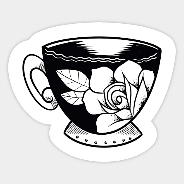 Cup Sticker by Adorline